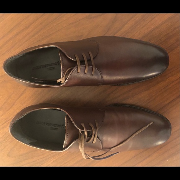 John Varvatos Collection Derby Dress size 11 color grey Handmade in Italy $598 John Varvatos | Shoes | Brand New John Varvatos Luxe Dress  main image 4